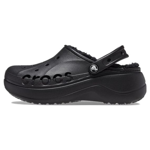 Crocs Baya Platform Clog 'Black'