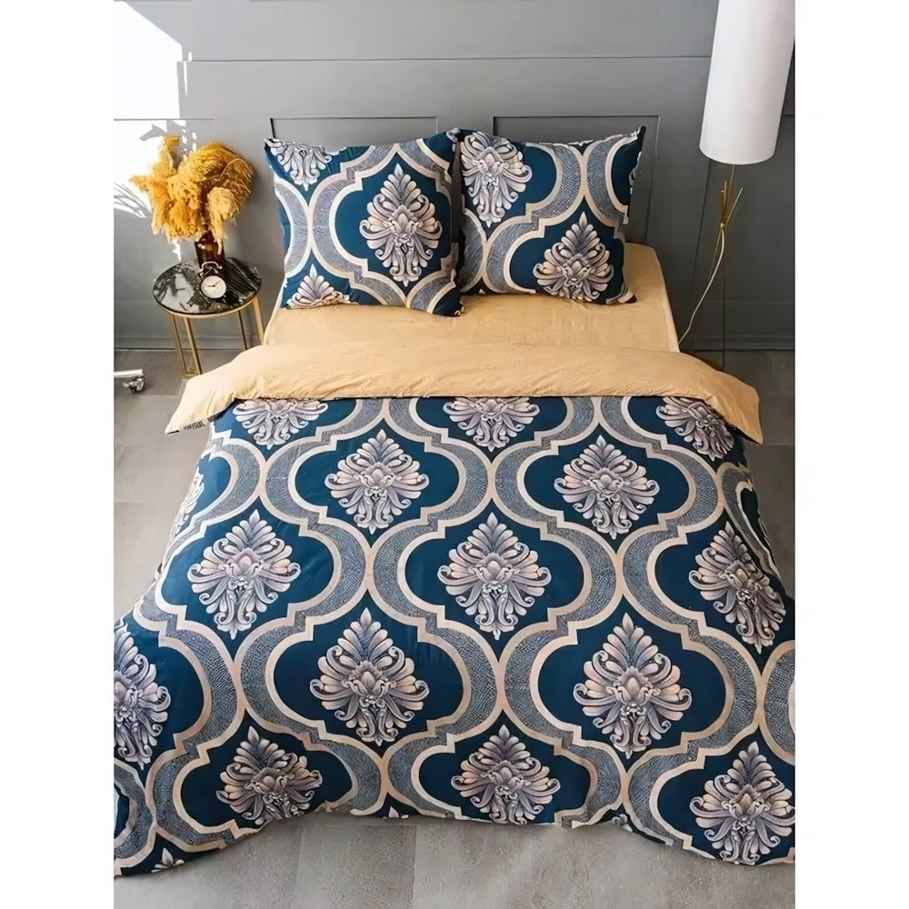 Комплект постельного белья поплин Евро «Павлайн» Sweet Sleep Королевский двор