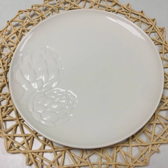 Блюдо для подачи «Артишоки», белая, 27 см