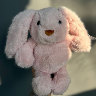 Зайка розовый