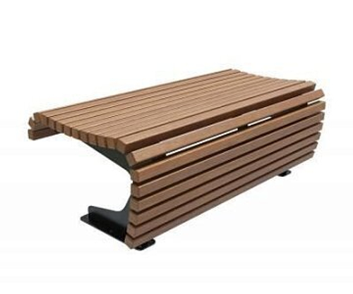 Скамейка стальная «Пифагор» без спинки