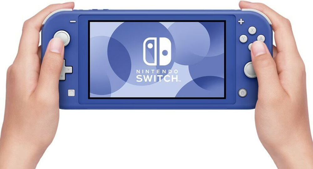 Игровая приставка Nintendo Switch Lite 32 ГБ, без игр, синий