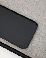 Диван 3-х местный Compo c маленьким подносом серый