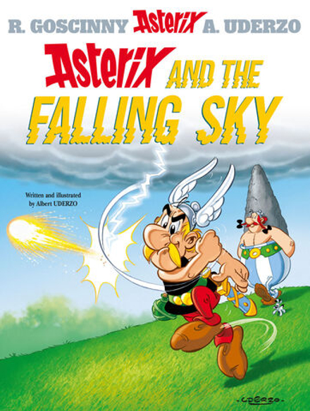 Комикс Астерикс и Обеликс Asterix and the Falling Sky на английском языке