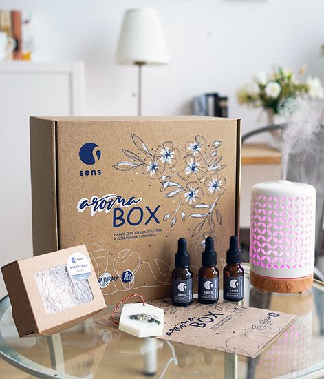 Подарочный набор Aroma Box Geo, Sens