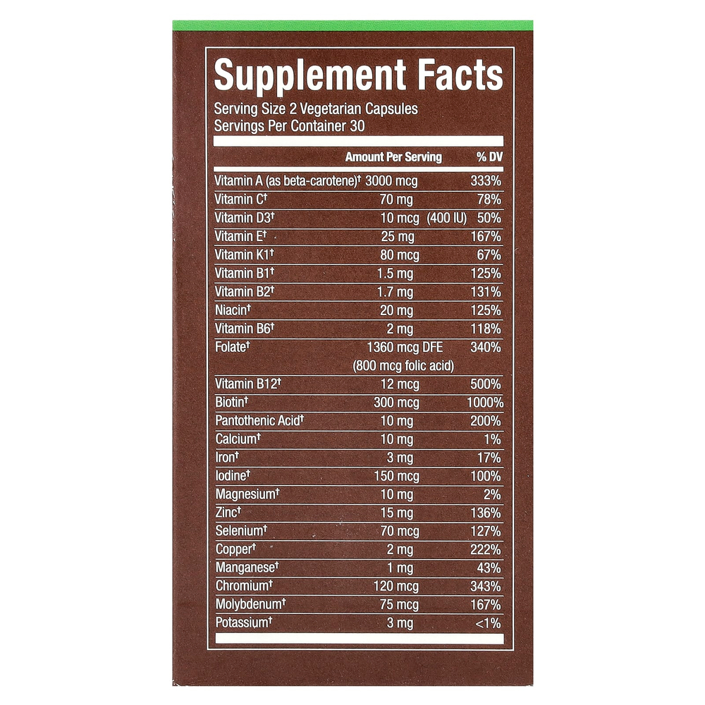 Plnt, Мультивитамины для женщин старше 50 лет, 60 вегетарианских капсул