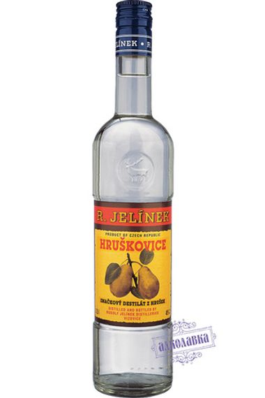 Грушовица Елинек дистиллят груши 45% 0,5 л