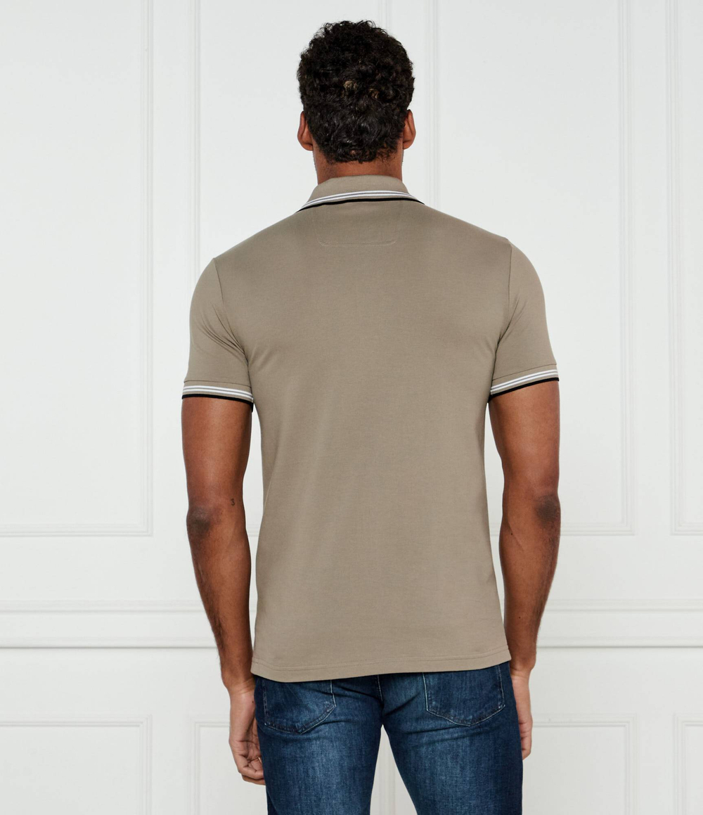 Поло Paul BOSS GREEN - бежевый(50506193)