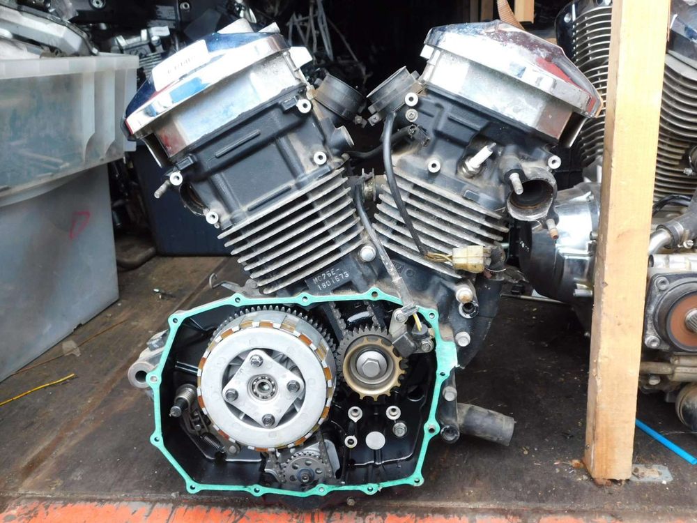 двигатель Honda Shadow 400 NC34