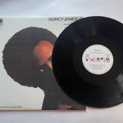 Винтажная виниловая пластинка LP Quincy Jones Walking In Space (Югославия 1984)