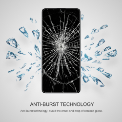 Защитное стекло от Nillkin для Xiaomi Redmi Note 13 Pro 4G, 5G и Poco X6 5G, серия CP+PRO Anti-Explosion Glass Screen Protector