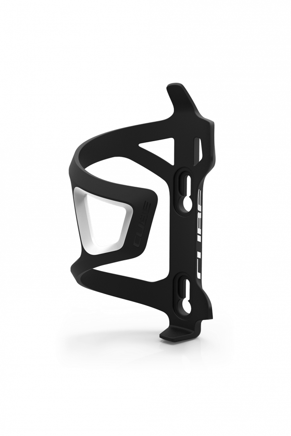 Флягодержатель CUBE Bottle Cage HPP Sidecage  blackґnґwhite cube12799