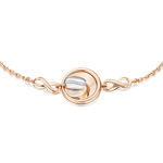 Браслет из комбинированного золота