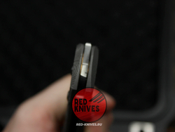 SPD X Chris Reeve Sebenza 31 Large Blue Wave - рук. титан, шайбы бронза, дэтенд керамика