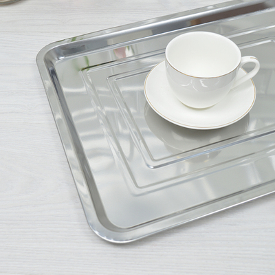 Поднос 45*35*2см нерж