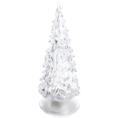 Сувенир с подсветкой «Волшебница» 6*6*12,8 см, Белый (работает от батареек AG10*3)