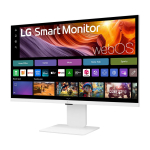 Монитор LG 31.5" 32U830SA-W Smart, белый, IPS LED, 16:9 3840x2160 60Hz, 4K, webOS