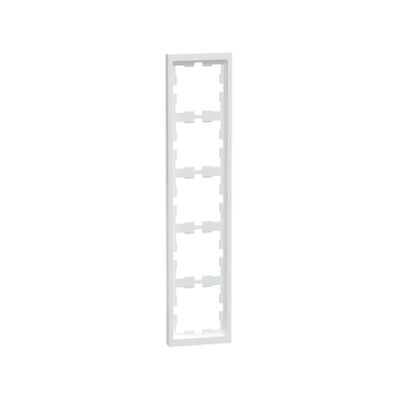 Рамка MERTEN MTN4050-6535 D-Life 5 постовая белый лотос