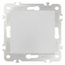 Выключатель проходной одноклавишный без рамки Arte Milano 206 206.32-1.silver