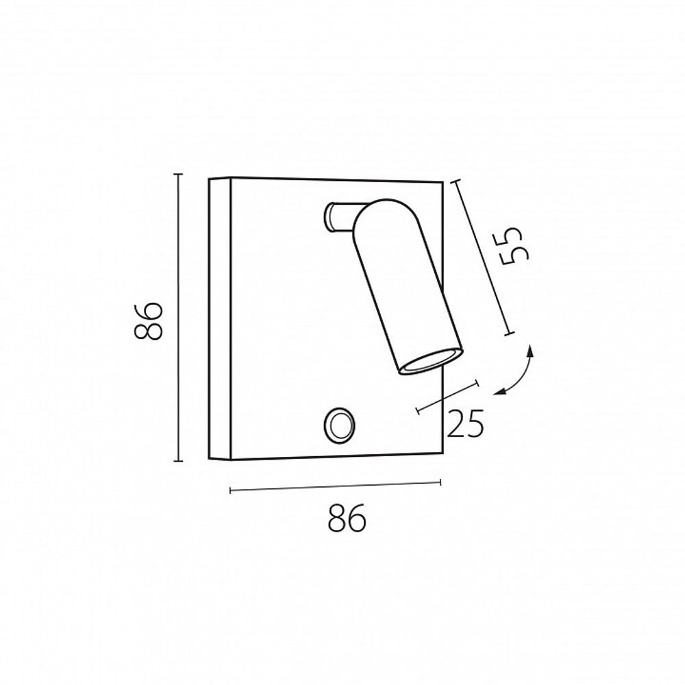 Бра Lightstar Omega 200936