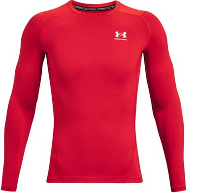 Термобелье Under Armour HeatGear Armour Comp Long Sleeve M - Red