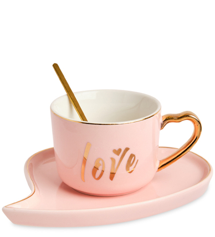 GAEM Art MUG-403/2 Чайная пара «Любовь»