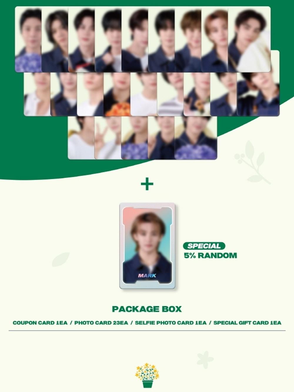 товары NCT - NCT ZONE COUPON CARD GARDENER Version