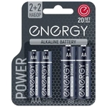 Батарейка алкалиновая Energy Power LR6+LRB (АА+ААА)