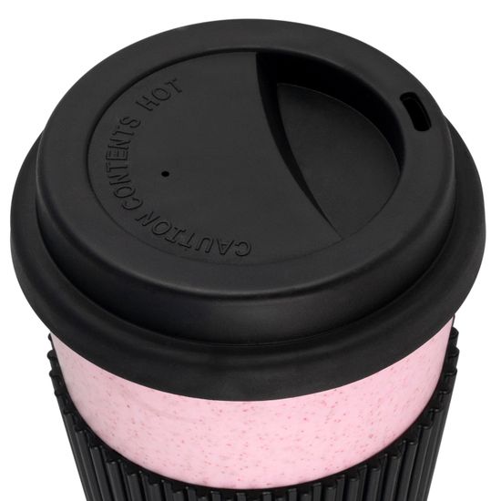 Стакан из бамбукового волокна 400 мл. Kamille KM 1135 с крышкой