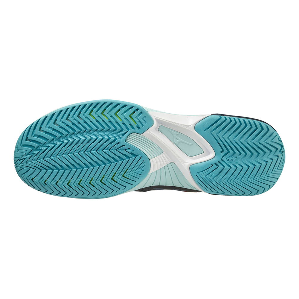 Мужские теннисные кроссовки Mizuno Wave Exceed Tour 5 All Court Shoe Men - Dark Blue, Turquoise