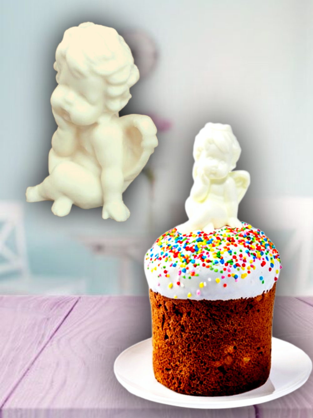 Шоколадная фигурка Ангел малый