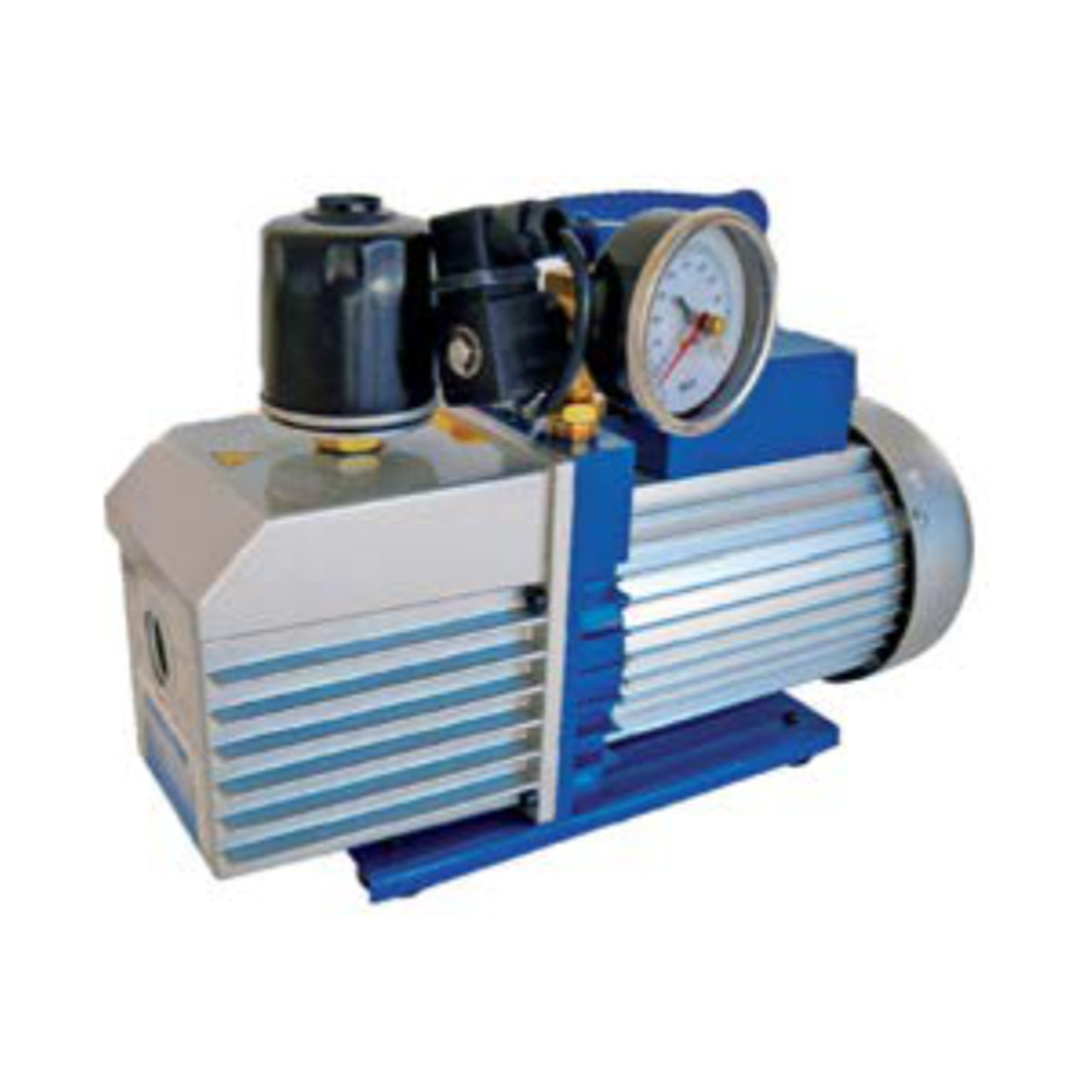 Насос вакуумный двухступенчатый, 170 л/мин, с э/м клапаном и вакуумметром