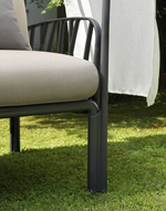 Балдахин Nardi Komodo Ombra 2, антрацит, белый