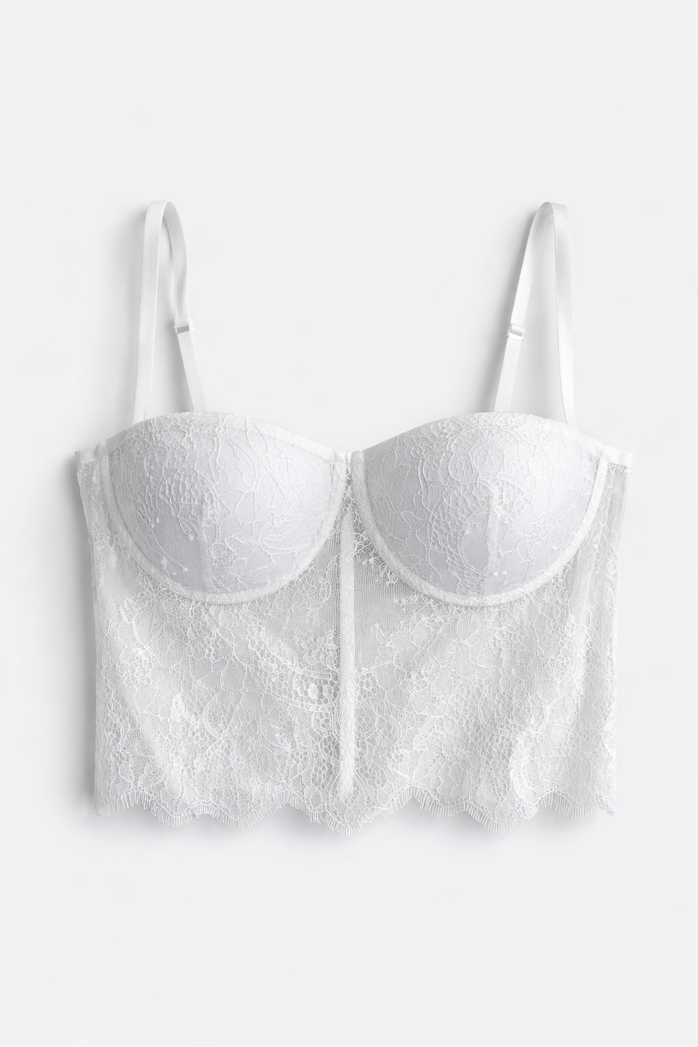 Топ с кружевом