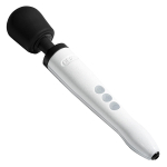 Белый беспроводной мощный вибратор-вонд 37см Doxy Die Cast R Rechargeable Extra Powerful Massage Wand Vibrator Stardust White