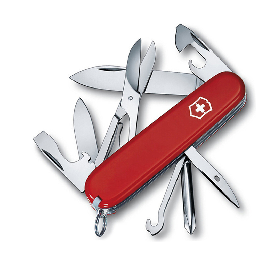 Нож Victorinox Super Tinker, 91 мм, 14 функций, красный