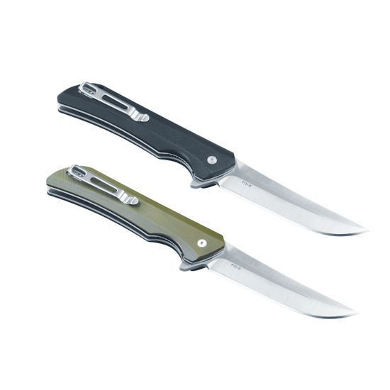 Складной нож Ruike Hussar P121 зеленый c клинком из стали Sandvik™ 14C28N, рукоять G10