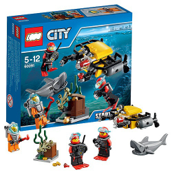 LEGO City: Набор Исследование морских глубин для начинающих 60091 — Deep Sea Starter — Лего Сити Город