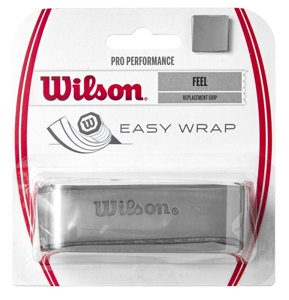 Теннисные намотки базовые Wilson Pro Performance Grip 1P - серый