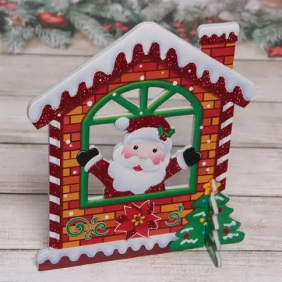 Украшение новогоднее «Новогодний домик» 20 см