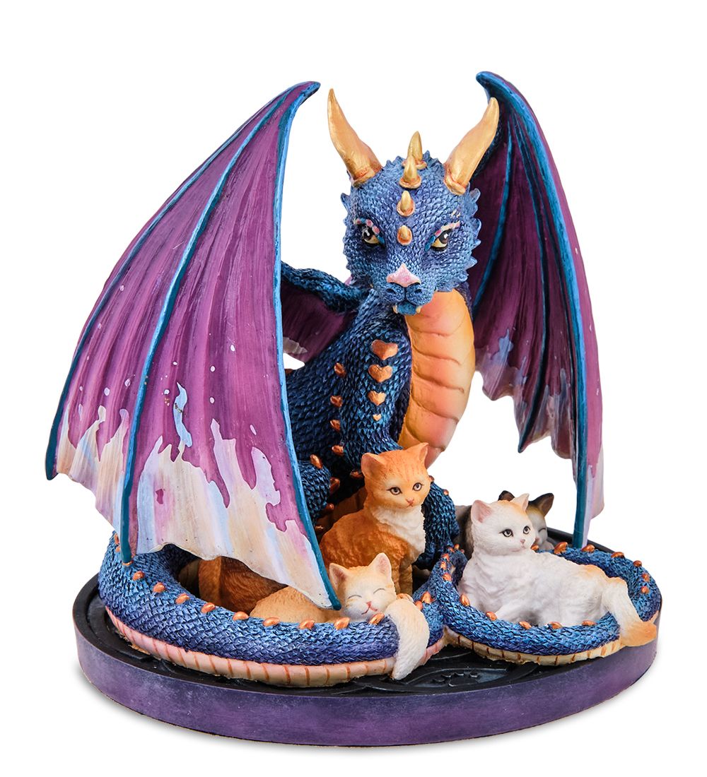 Veronese WS-1309 Статуэтка «Дракон - приемная семья» (Селина Фенек)