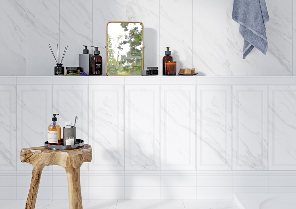 Scarlett white wall 01 250х600 (1-й сорт)
