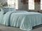 Набор с покрывалом  Tivolyo Baroc (бирюзовый)