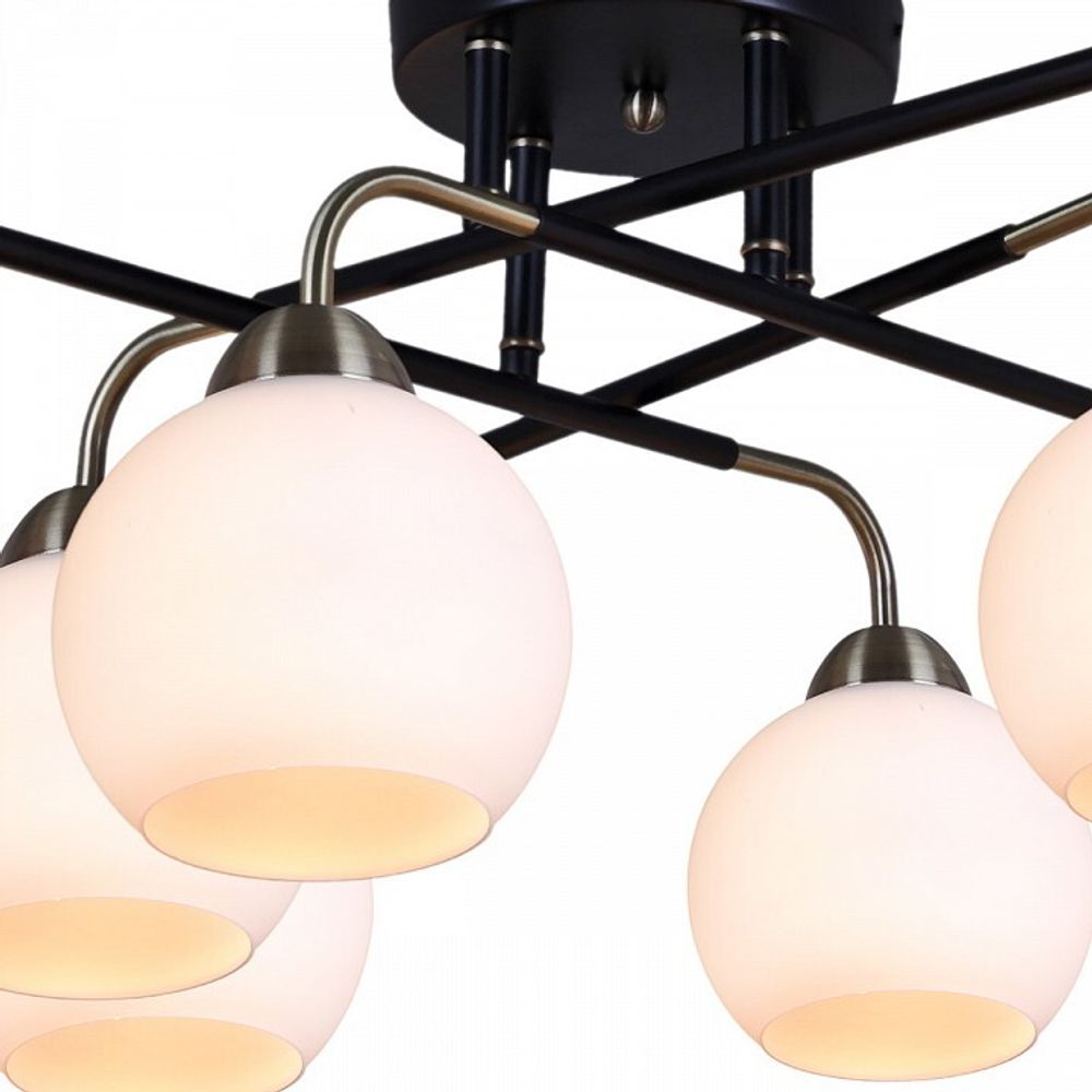 Потолочная люстра ILLUMICO  IL0252-8CSQ-79 BK AB