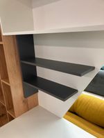 Стол с надстройкой Омега-3 дуб золотистый/антрацит