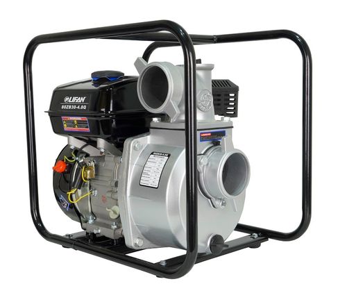 Мотопомпа бензиновая Lifan 80ZB30-4.8Q - для чистой воды [80 мм | 48 м³/ч | 800 л/мин]