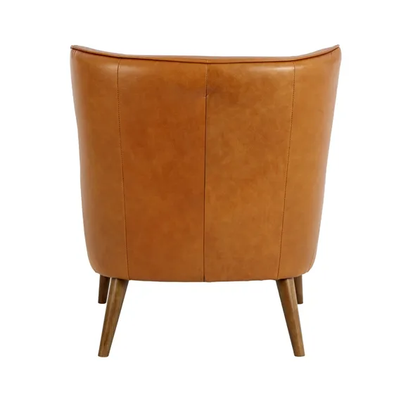 Кресло Angel Cerda 5053, коричневая кожа