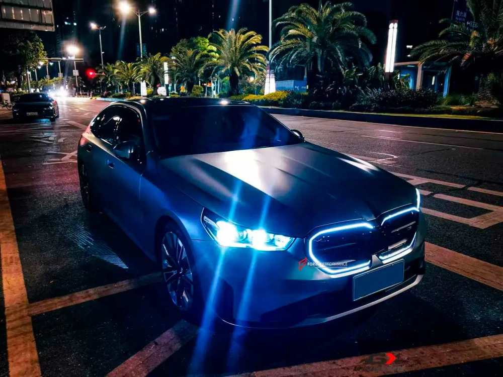 Карбоновая решетка радиатора для BMW 5 серии G60 G68 2023+ БМВ