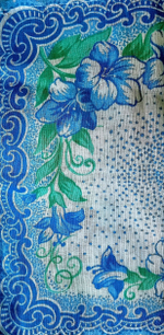 Носовой платок, размер 24 x 24 см, 1 шт., разные цвета