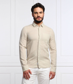 льняная рубашка Calvin Klein - бежевый(K10K108664)